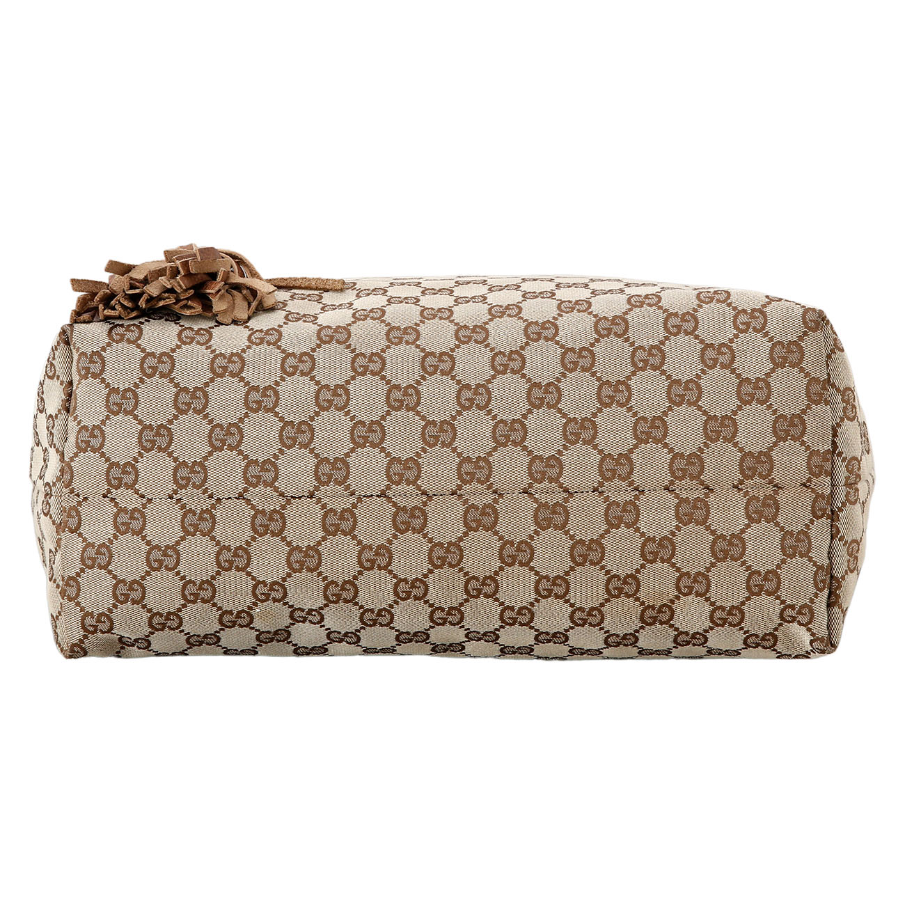GUCCI(USED)구찌 218780 뱀부 테슬 숄더백
