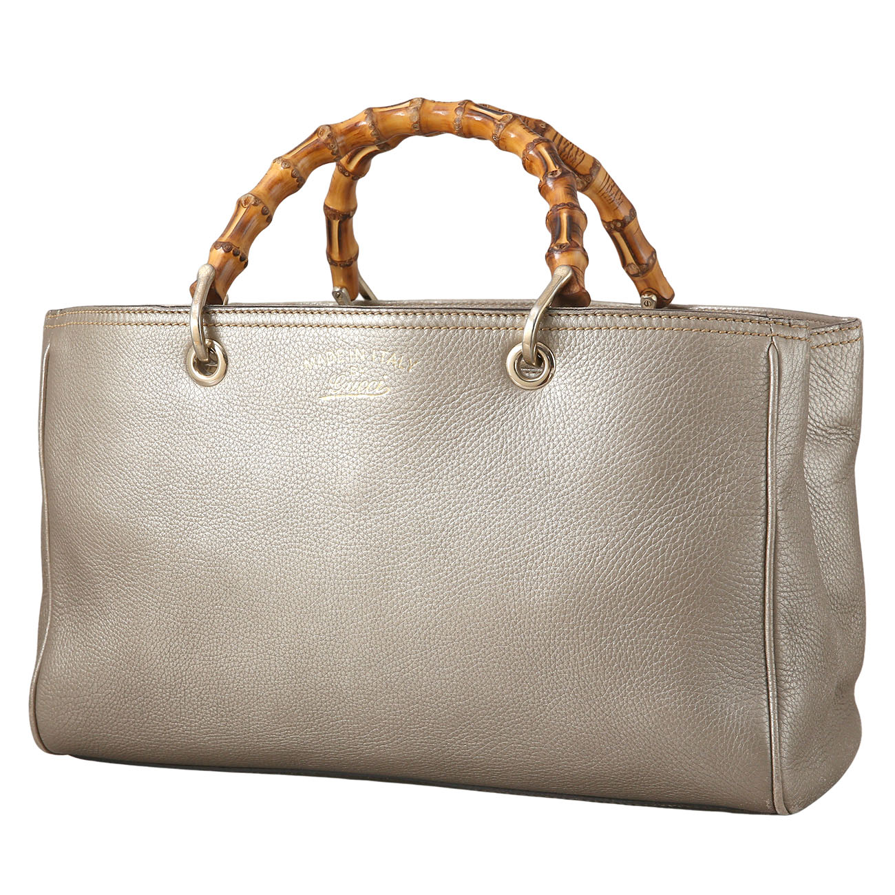 GUCCI(USED)구찌 323660 뱀부 토트백