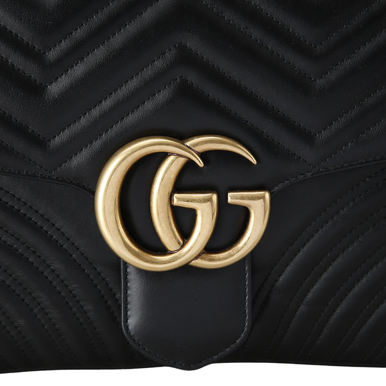 GUCCI(USED)구찌 498090 GG마몽 마틀라세 라지 숄더백