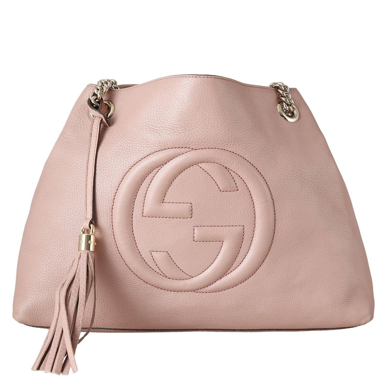 GUCCI(USED)구찌 308982 소호 테슬 체인 숄더백