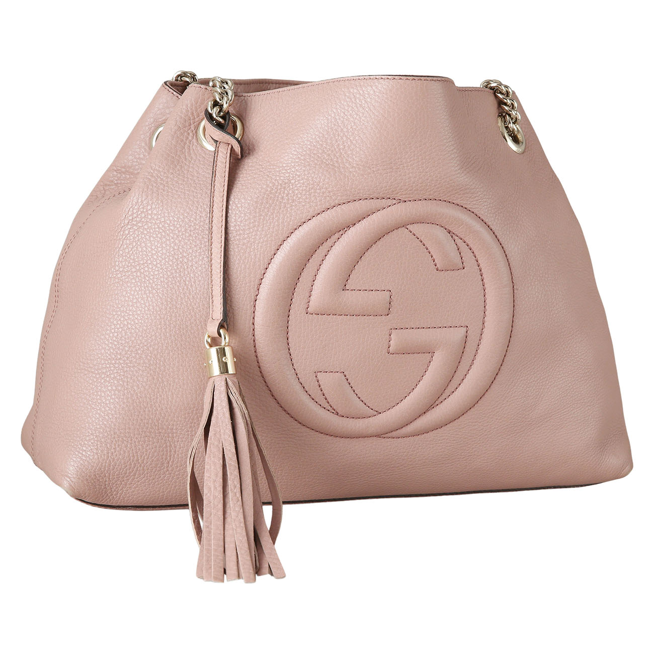 GUCCI(USED)구찌 308982 소호 테슬 체인 숄더백