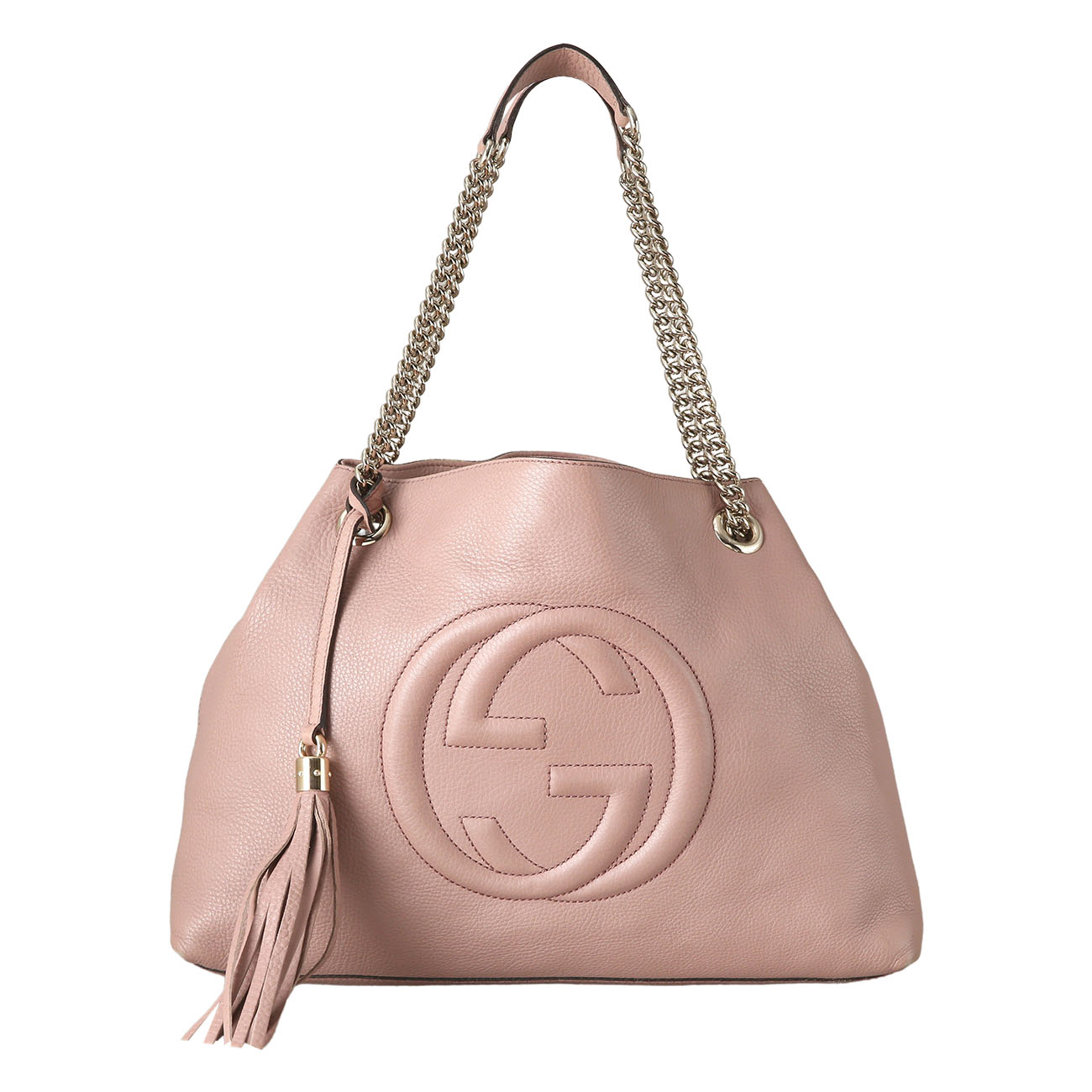 GUCCI(USED)구찌 308982 소호 테슬 체인 숄더백