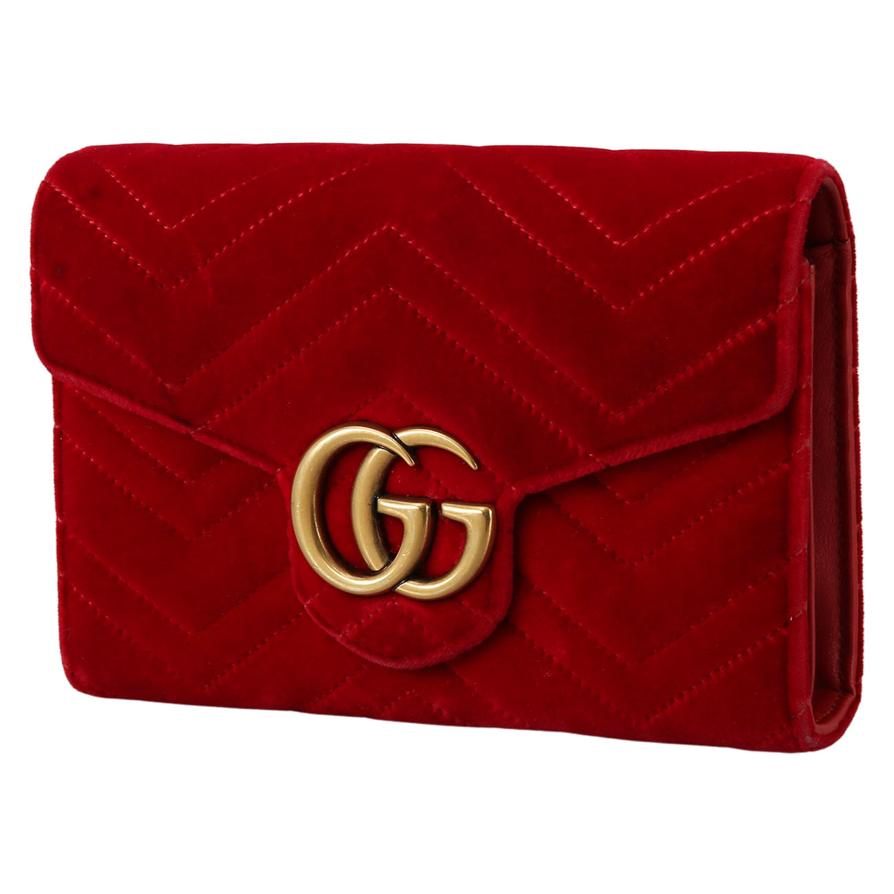 GUCCI(USED)구찌 474575 GG 마몽 벨벳 크로스백