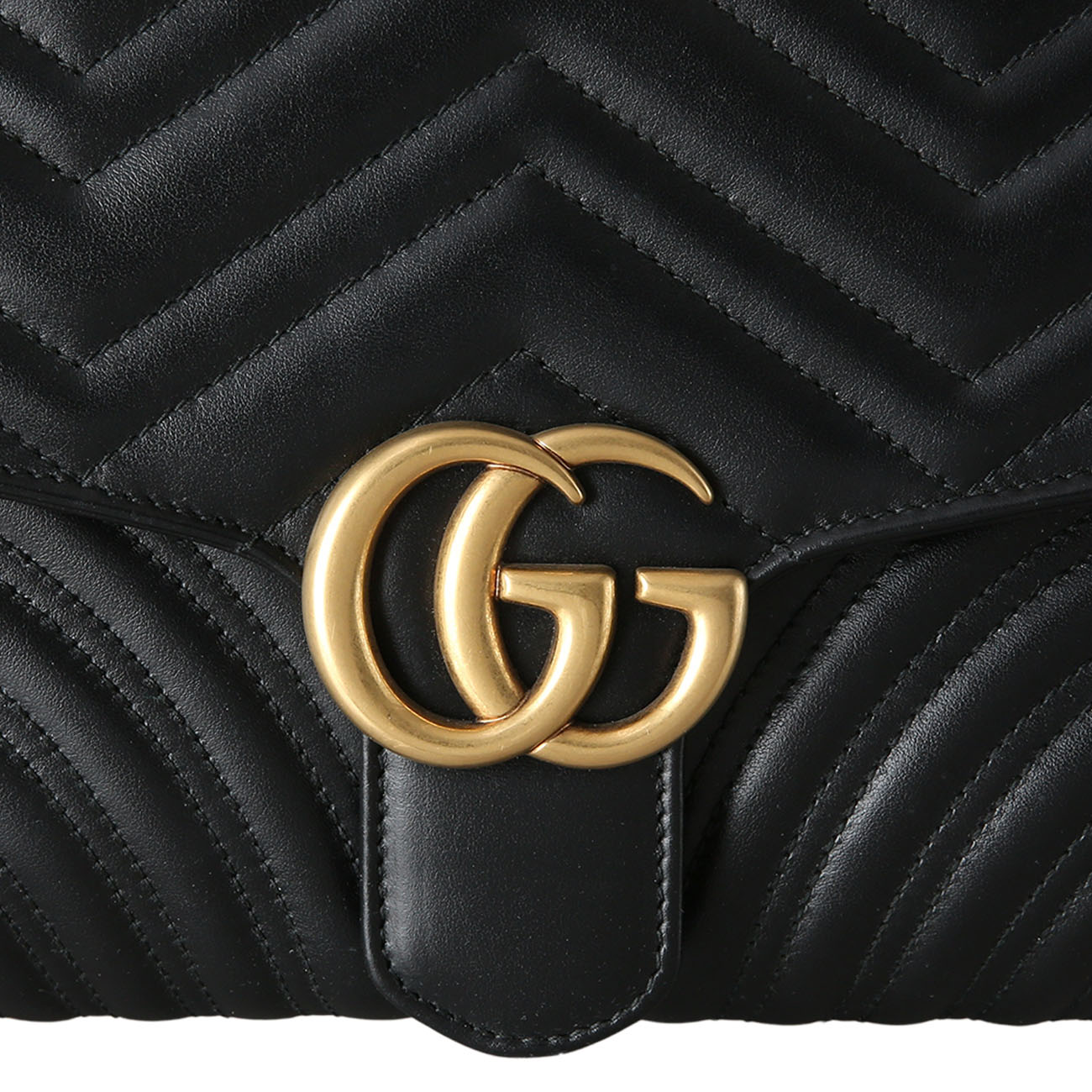 GUCCI(USED)구찌 498079 GG마몽 마틀라세 플랩 클러치