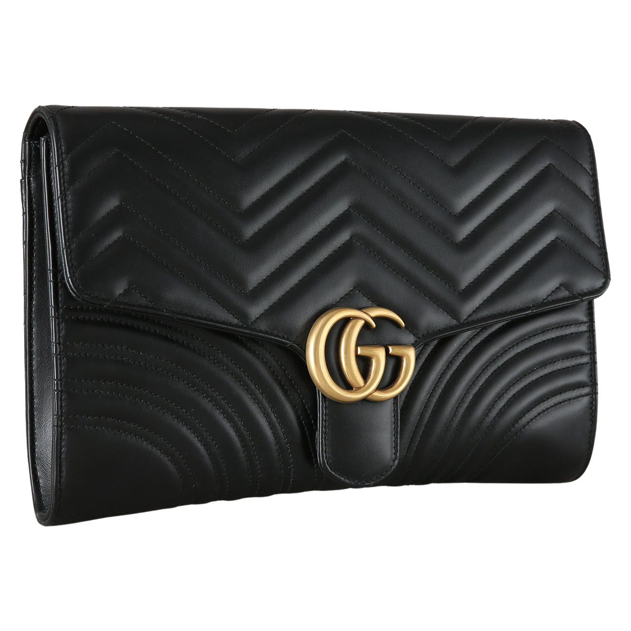 GUCCI(USED)구찌 498079 GG마몽 마틀라세 플랩 클러치