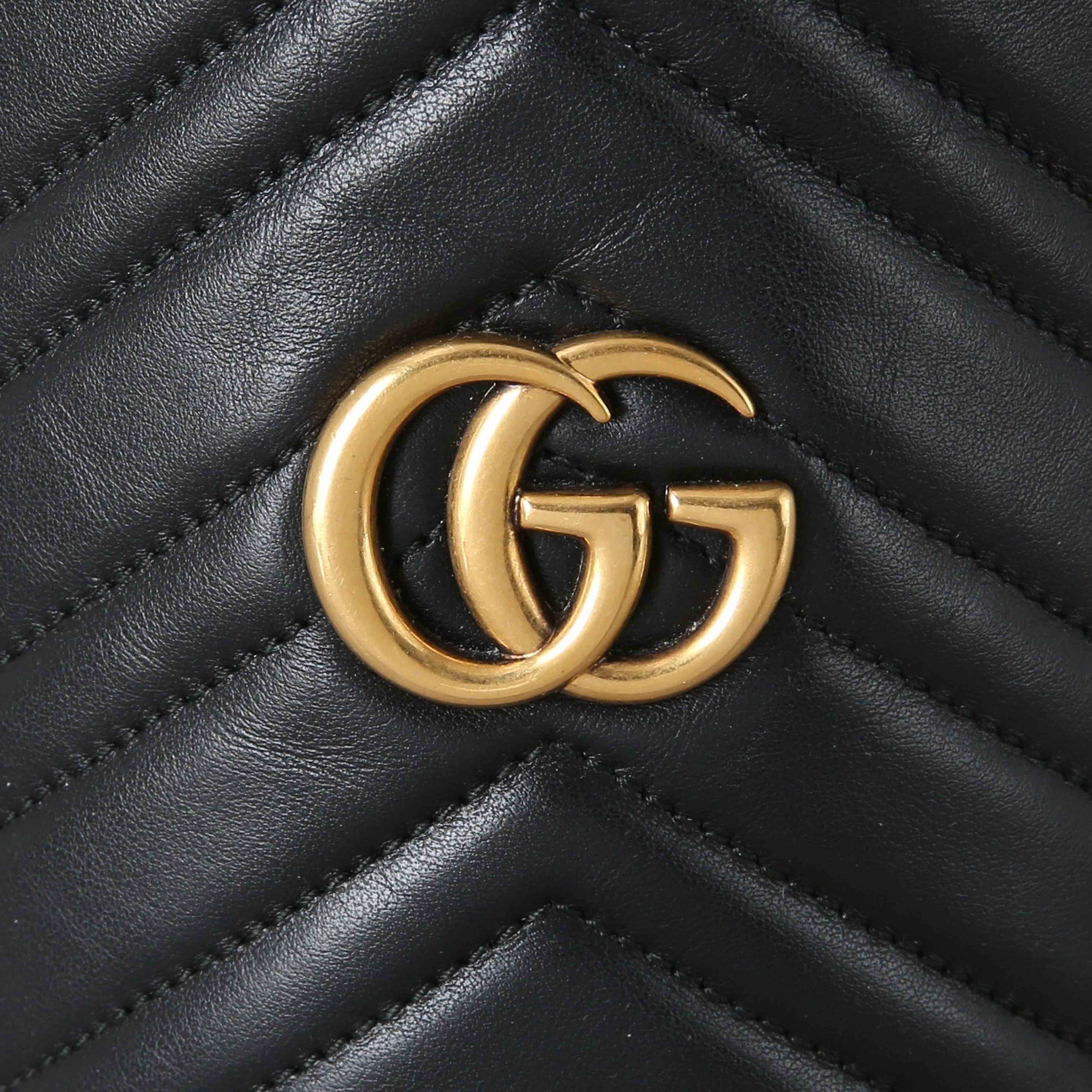 GUCCI(USED)구찌 575163 GG마몽 미니 버킷백
