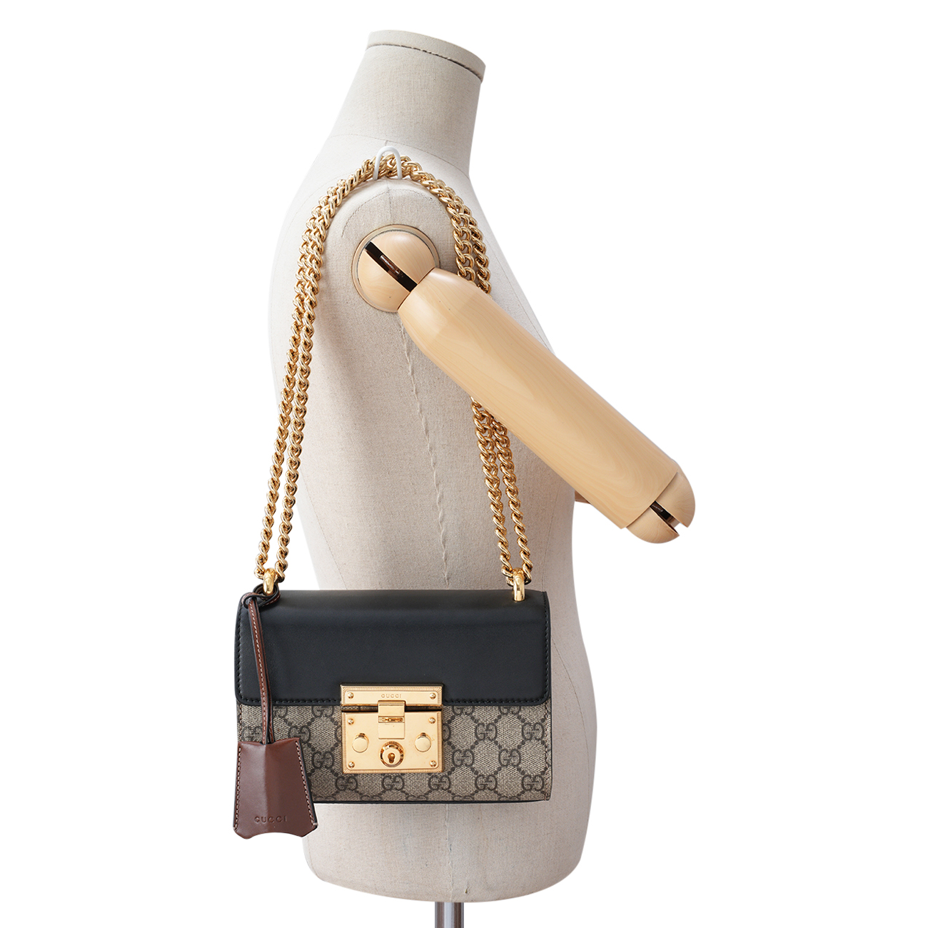 GUCCI(USED)구찌 409487 패들락 스몰 체인 숄더백