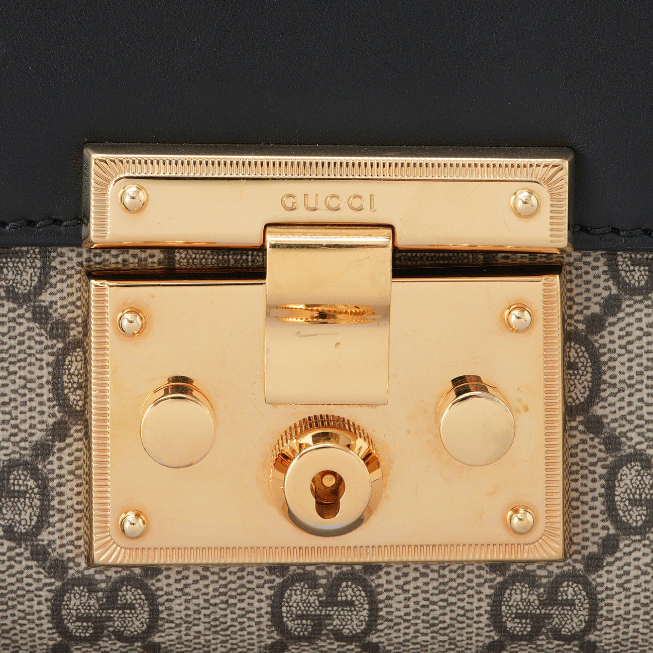 GUCCI(USED)구찌 409487 패들락 스몰 체인 숄더백