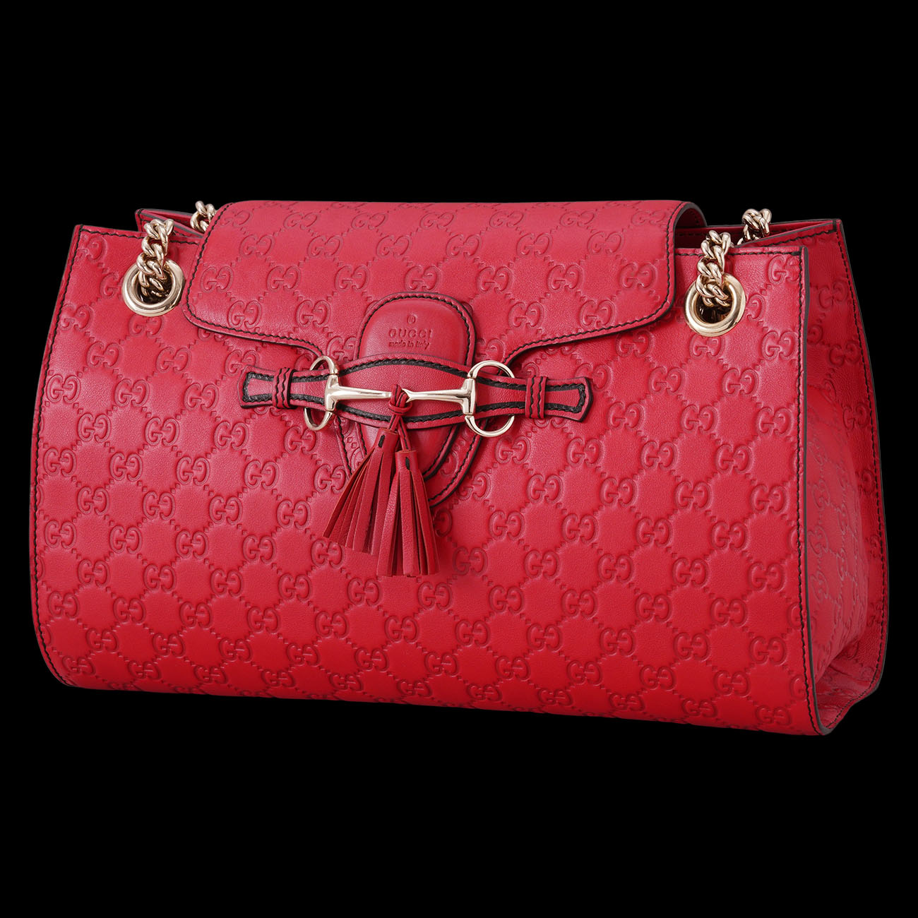 GUCCI(USED)구찌 295403 씨마 에밀리 숄더백