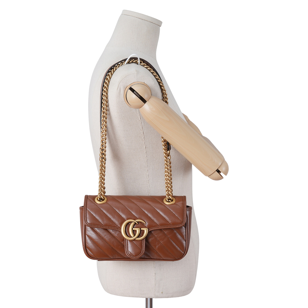 GUCCI(USED)구찌 446744 GG마몽 마틀라세 체인 숄더백