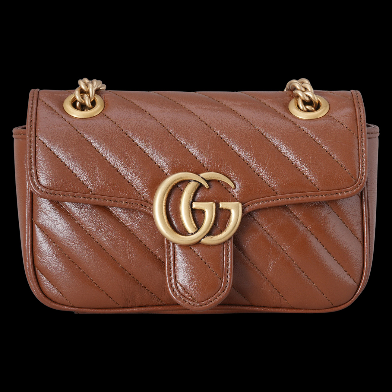 GUCCI(USED)구찌 446744 GG마몽 마틀라세 체인 숄더백