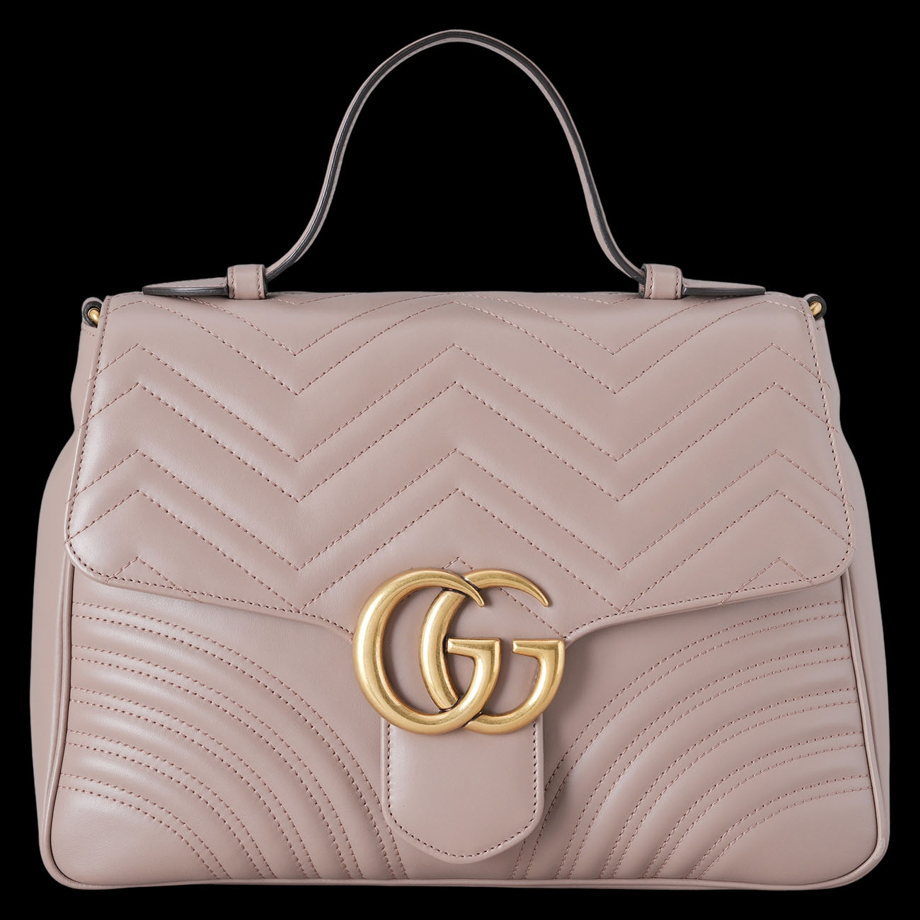 GUCCI(USED)구찌 498109 GG마몽 마틀라세 탑핸들