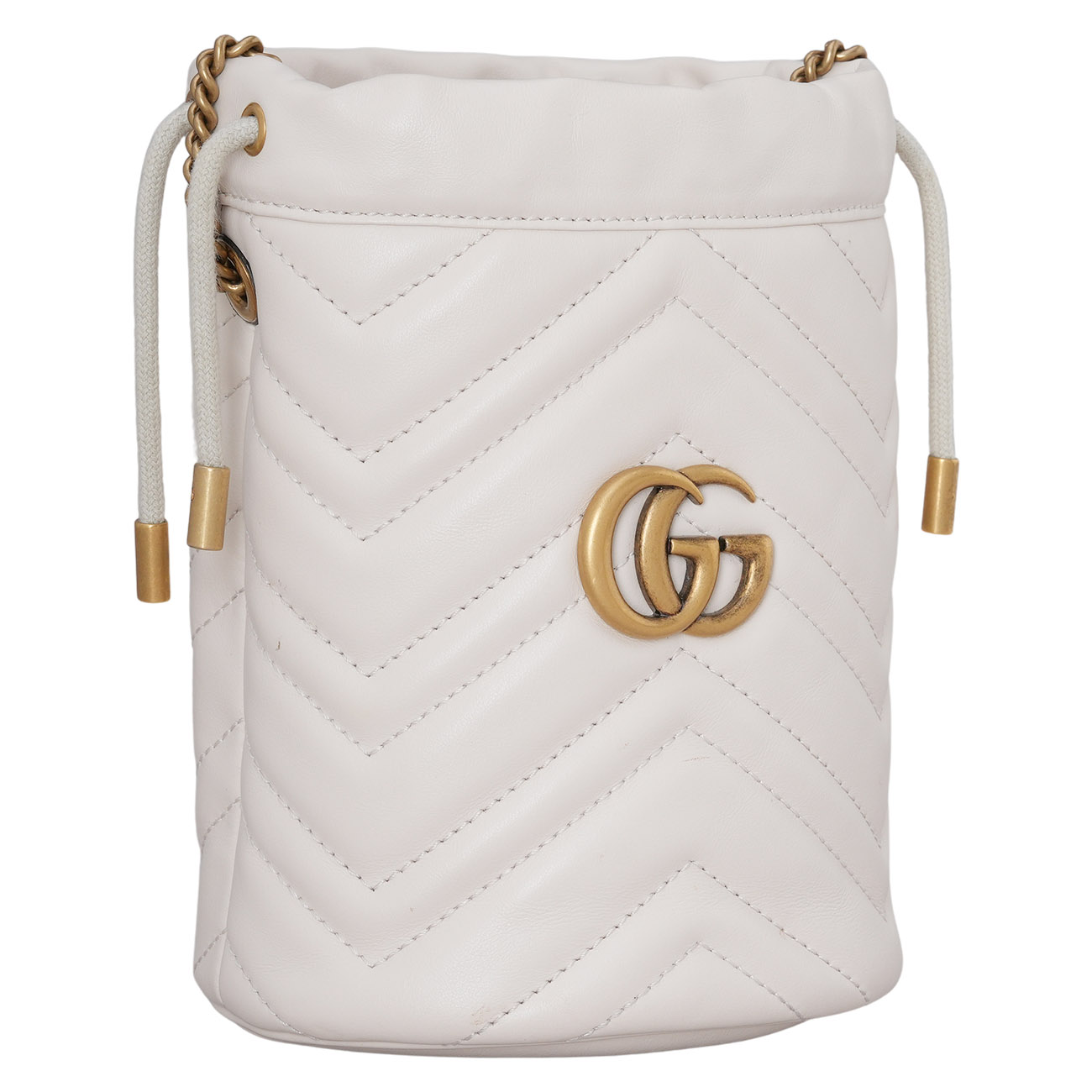 GUCCI(USED)구찌 575163 GG마몽 미니 버킷백