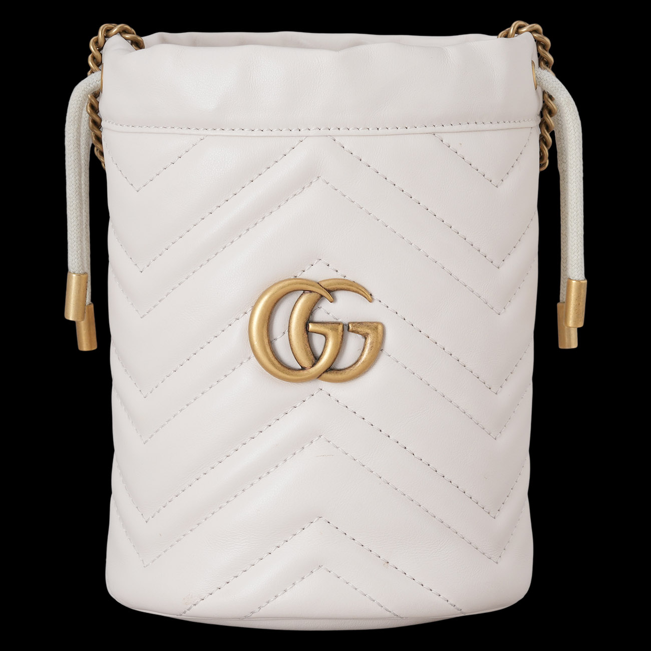 GUCCI(USED)구찌 575163 GG마몽 미니 버킷백