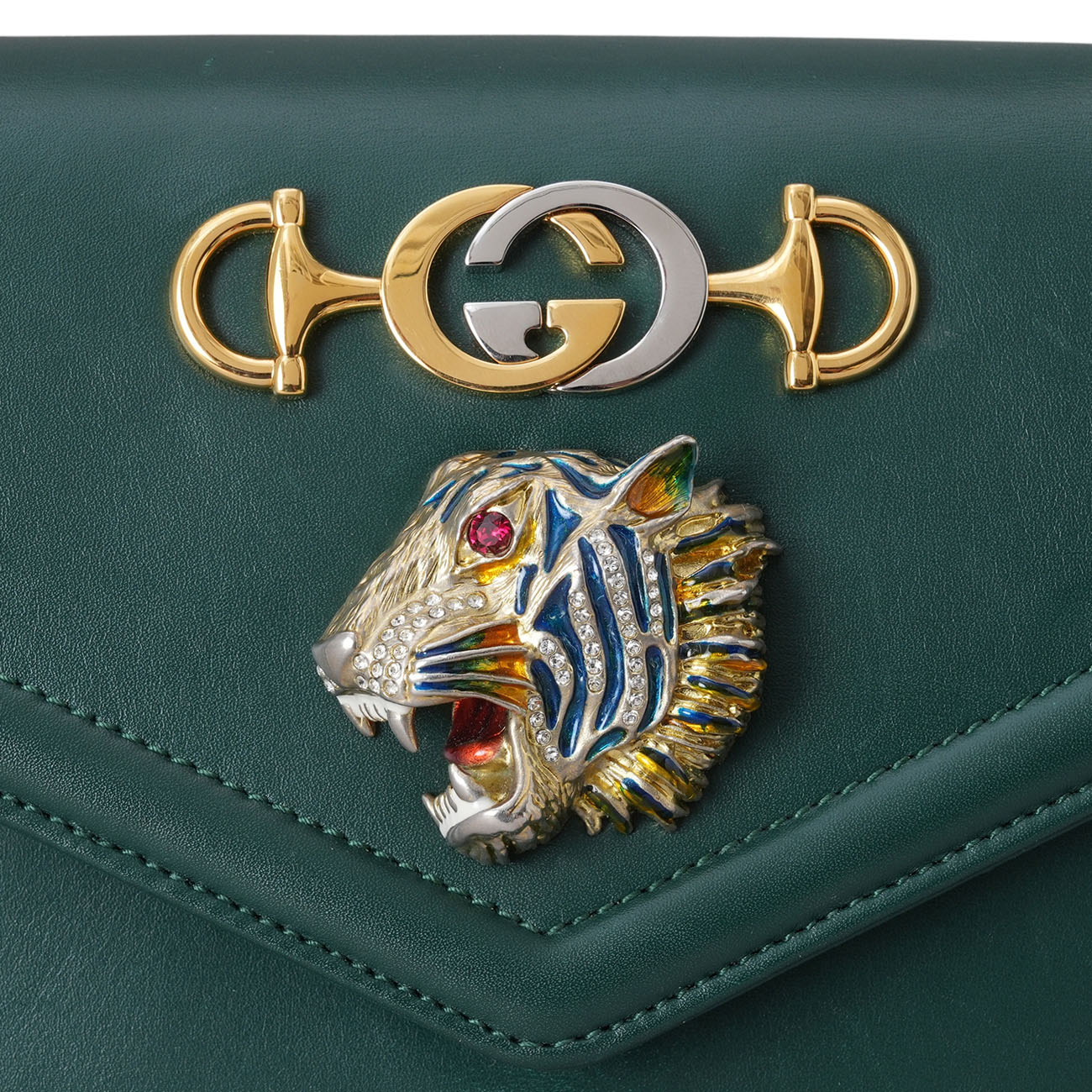 GUCCI(USED)구찌 537243 주미 타이거 체인 숄더백