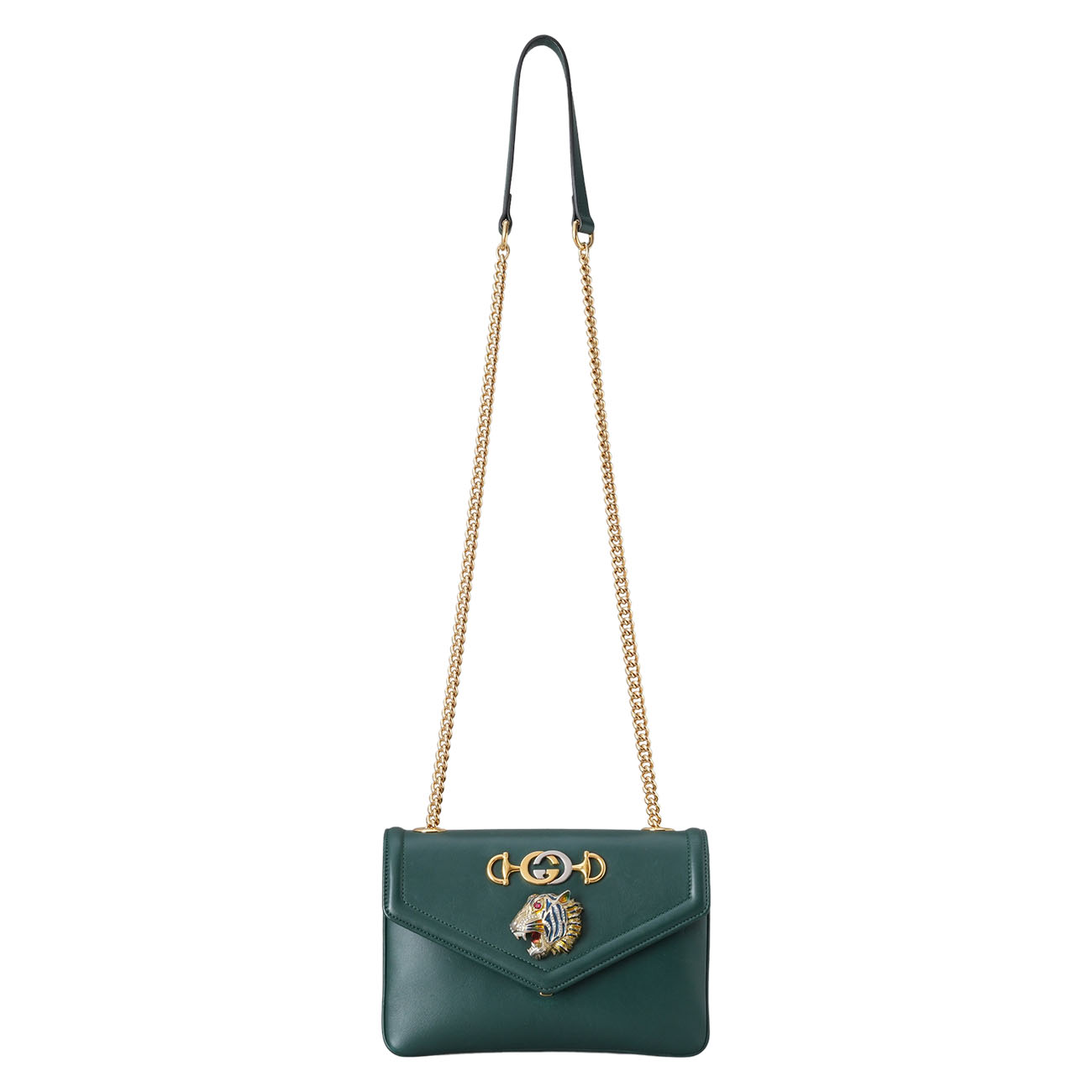GUCCI(USED)구찌 537243 주미 타이거 체인 숄더백