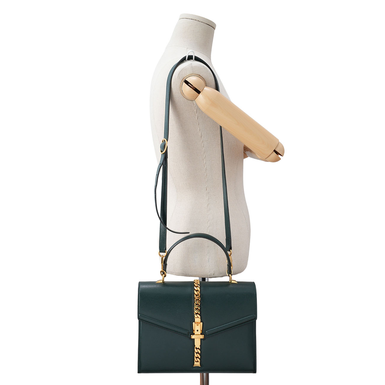 GUCCI(USED)구찌 602781 실비 1969 탑핸들백
