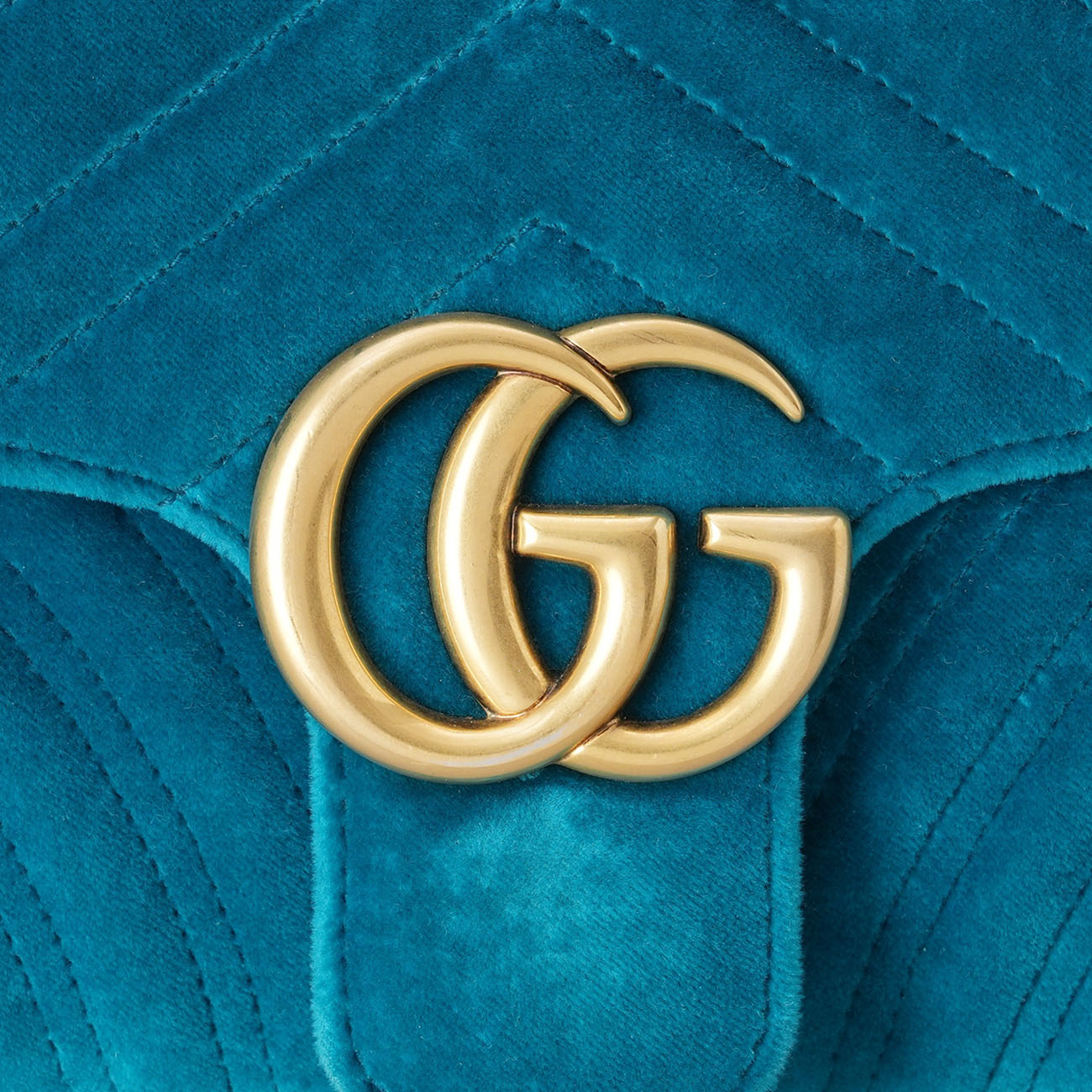 GUCCI(USED)구찌 443497 GG 마몽 마틀라세 벨벳 체인 숄더백