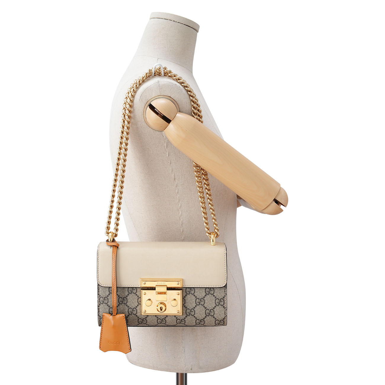 GUCCI(USED)구찌 409487 패들락 스몰 체인 숄더백