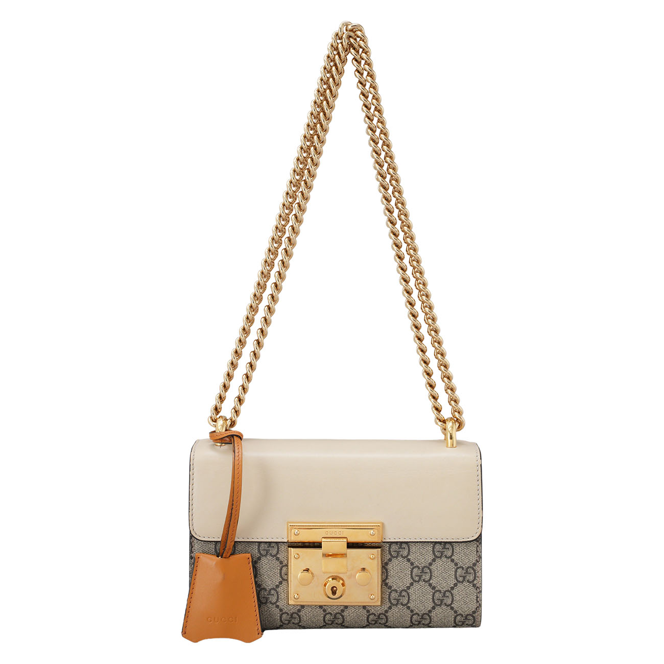 GUCCI(USED)구찌 409487 패들락 스몰 체인 숄더백