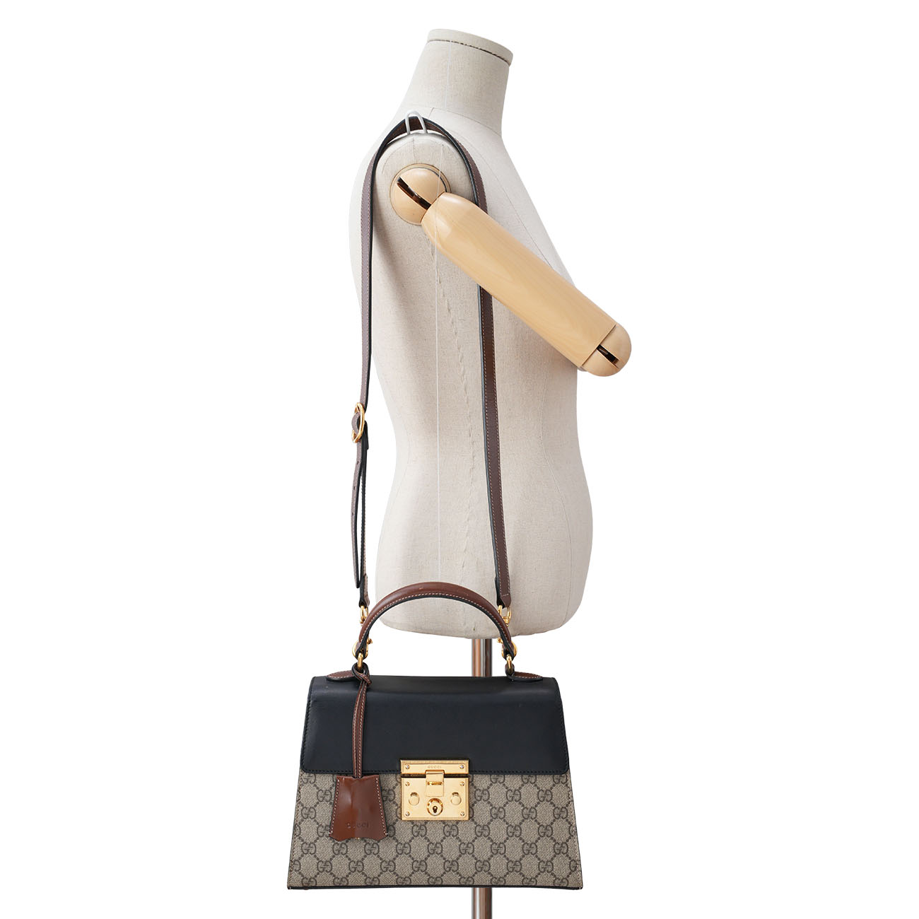 GUCCI(USED)구찌 453188 패드락 수프림 토트겸 숄더백
