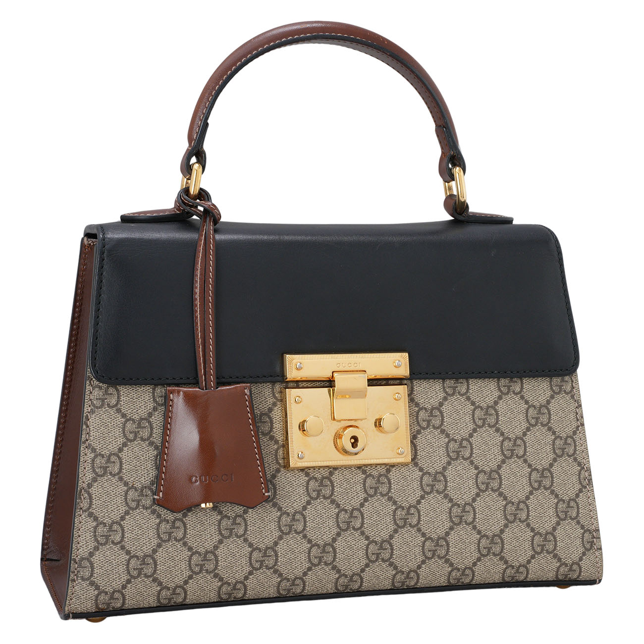 GUCCI(USED)구찌 453188 패드락 수프림 토트겸 숄더백