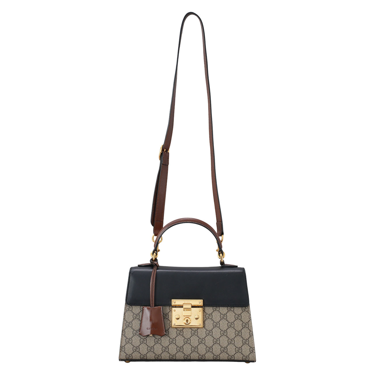 GUCCI(USED)구찌 453188 패드락 수프림 토트겸 숄더백