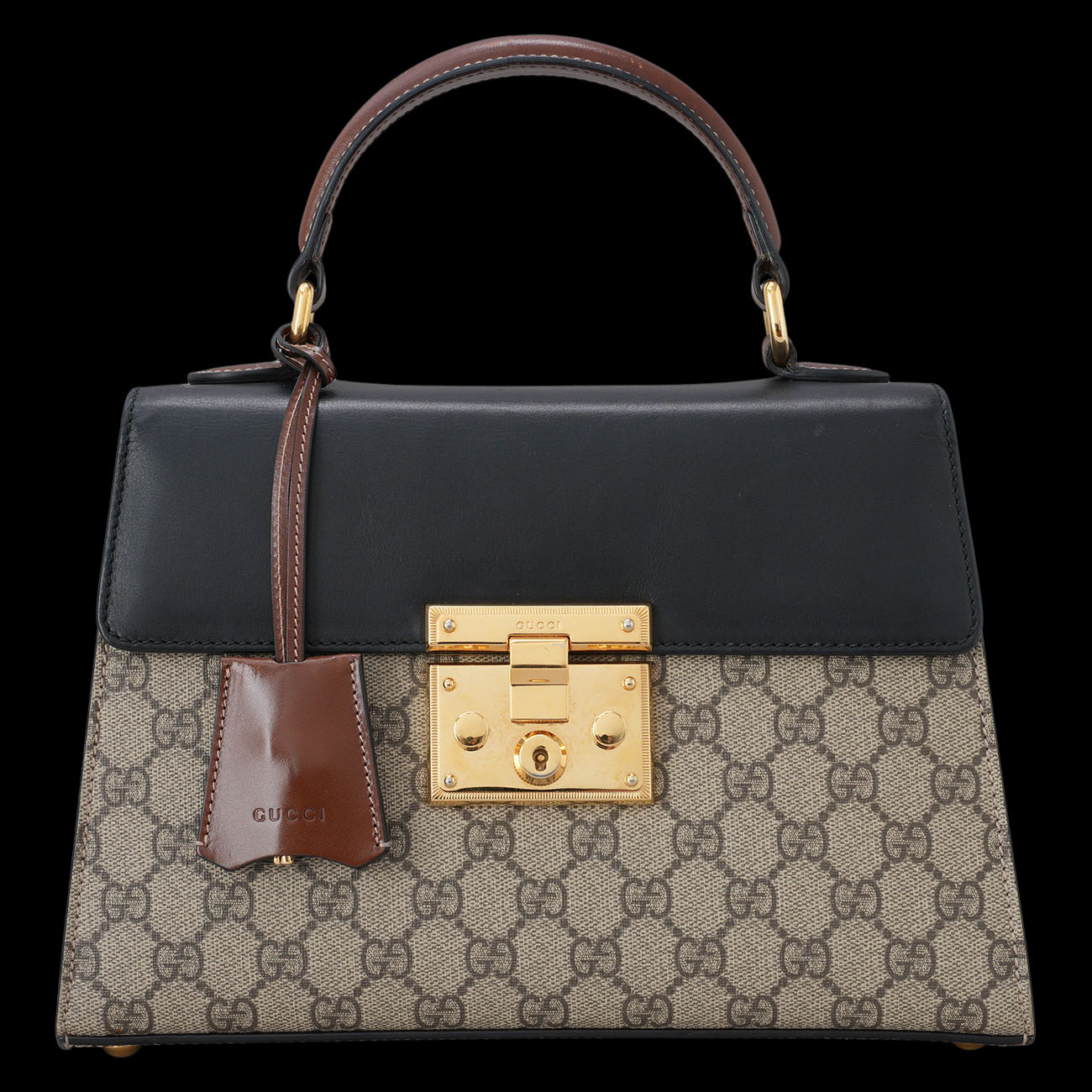 GUCCI(USED)구찌 453188 패드락 수프림 토트겸 숄더백