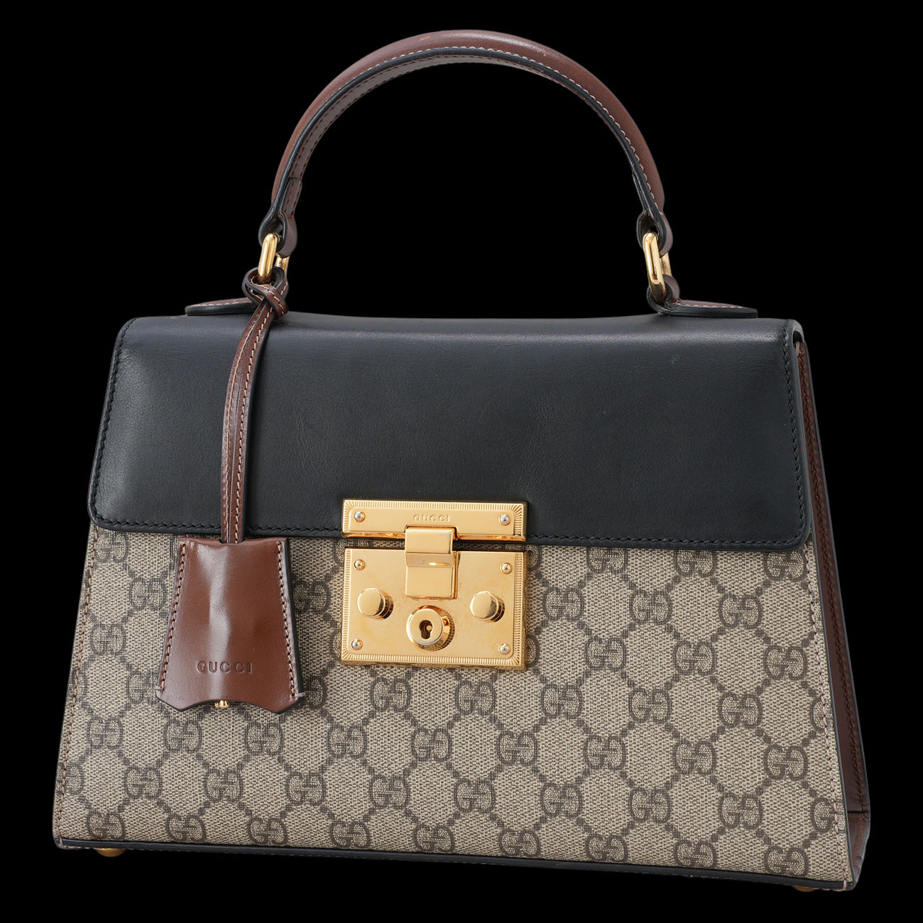 GUCCI(USED)구찌 453188 패드락 수프림 토트겸 숄더백