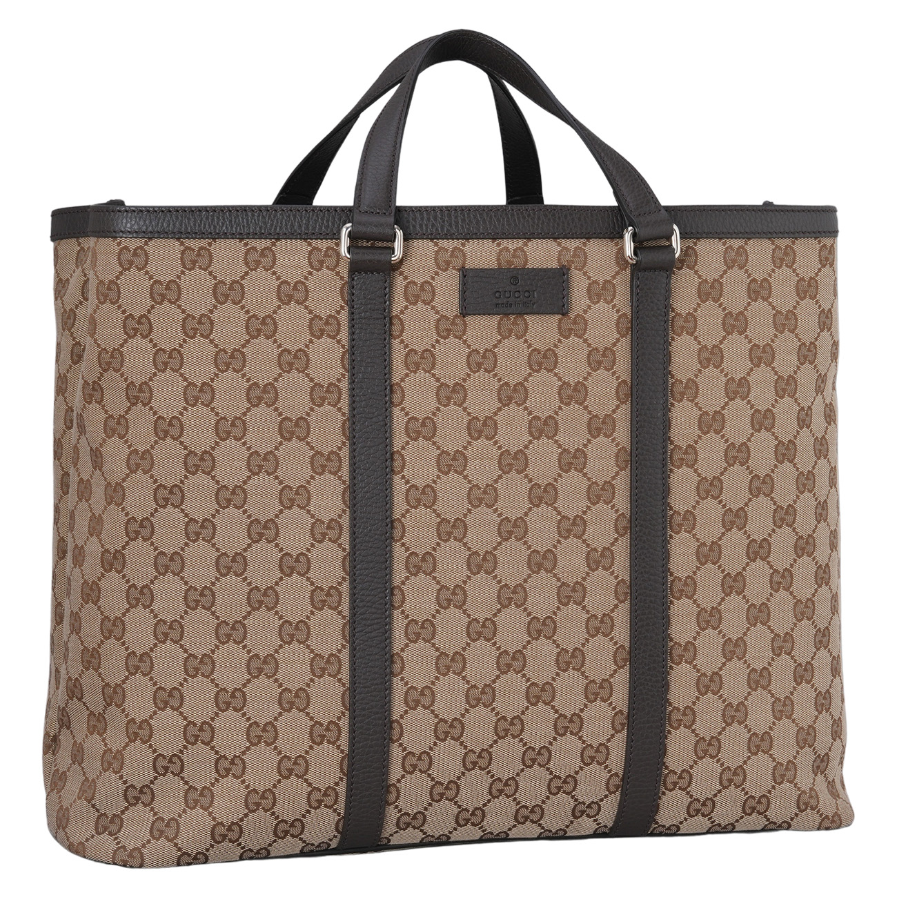 GUCCI(USED)구찌 449169 GG자가드 토트백