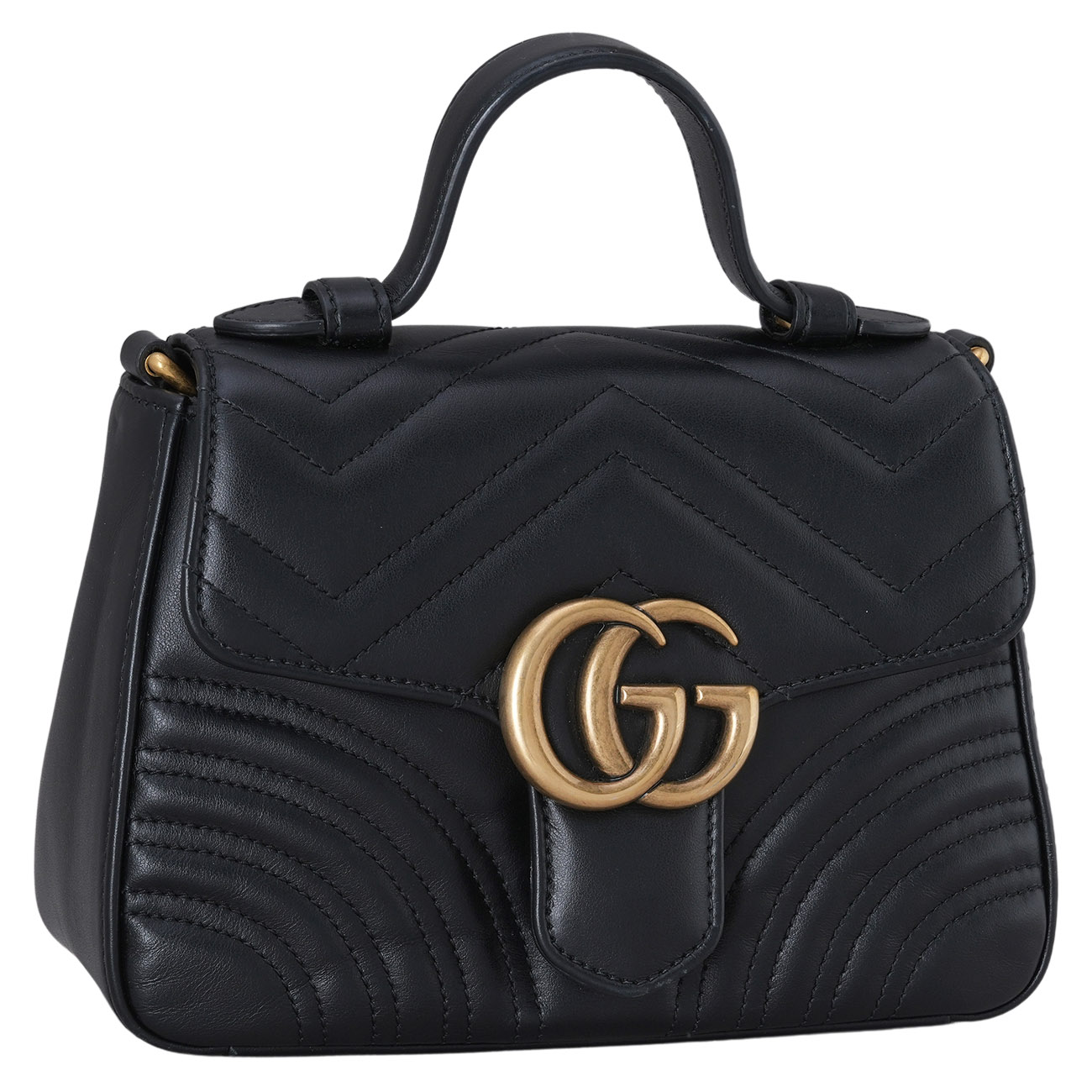 GUCCI(USED)구찌 547260 GG마몽 마틀라세 미니 탑핸들백
