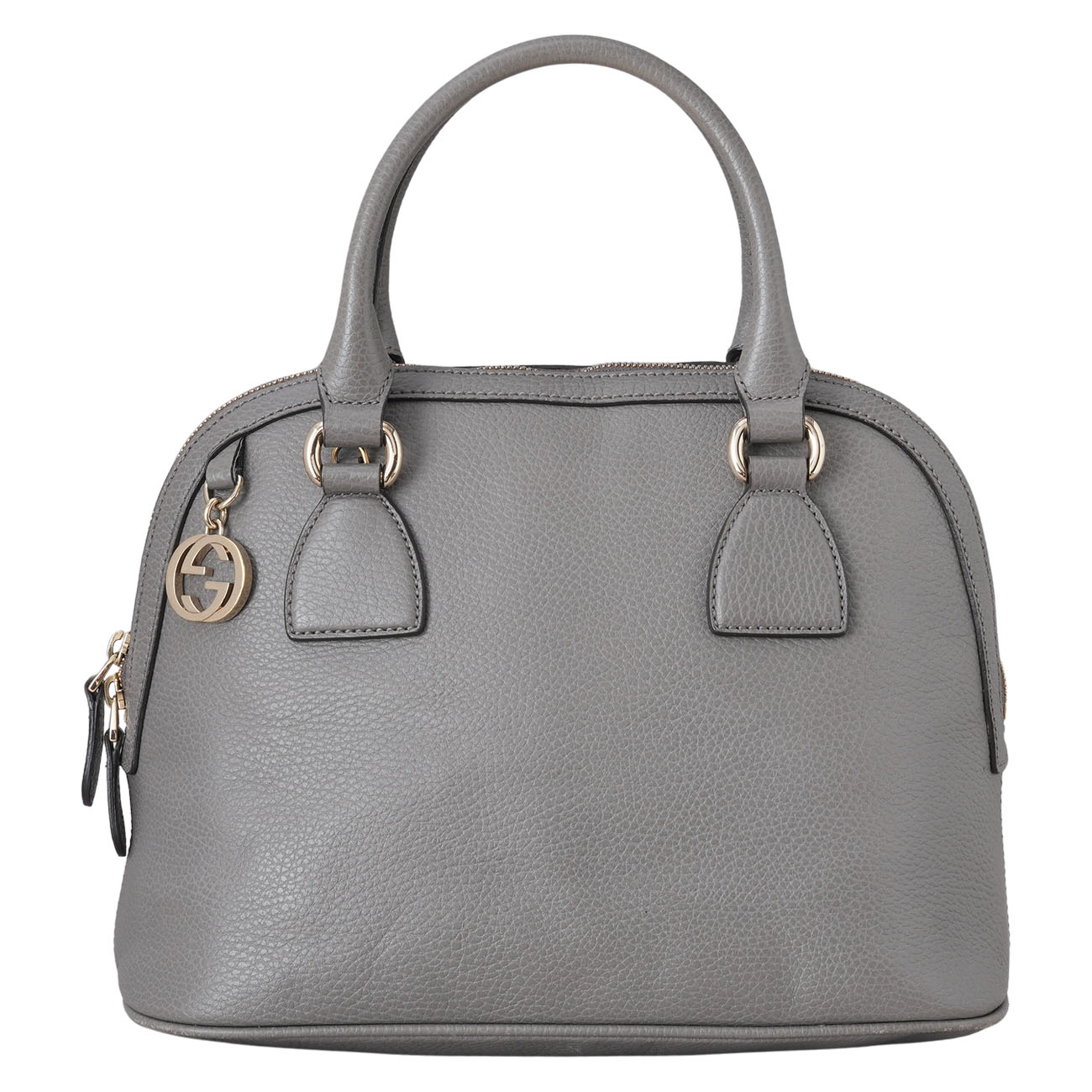 GUCCI(USED)구찌 449662 인터로킹 돔 토트백