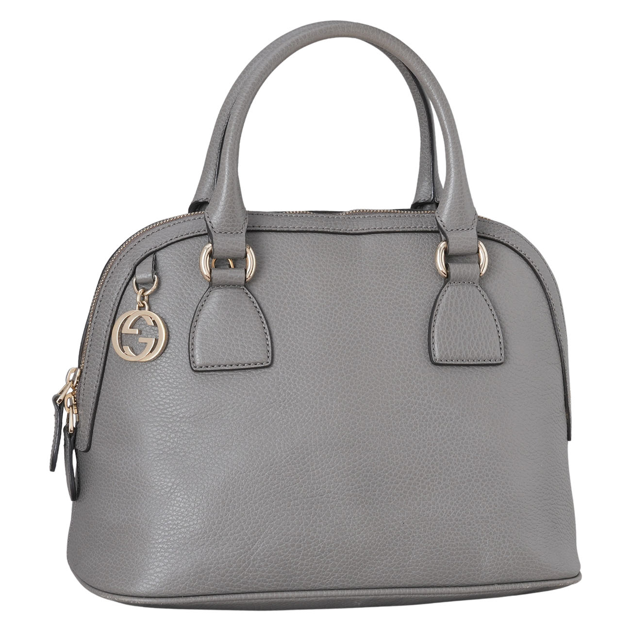 GUCCI(USED)구찌 449662 인터로킹 돔 토트백