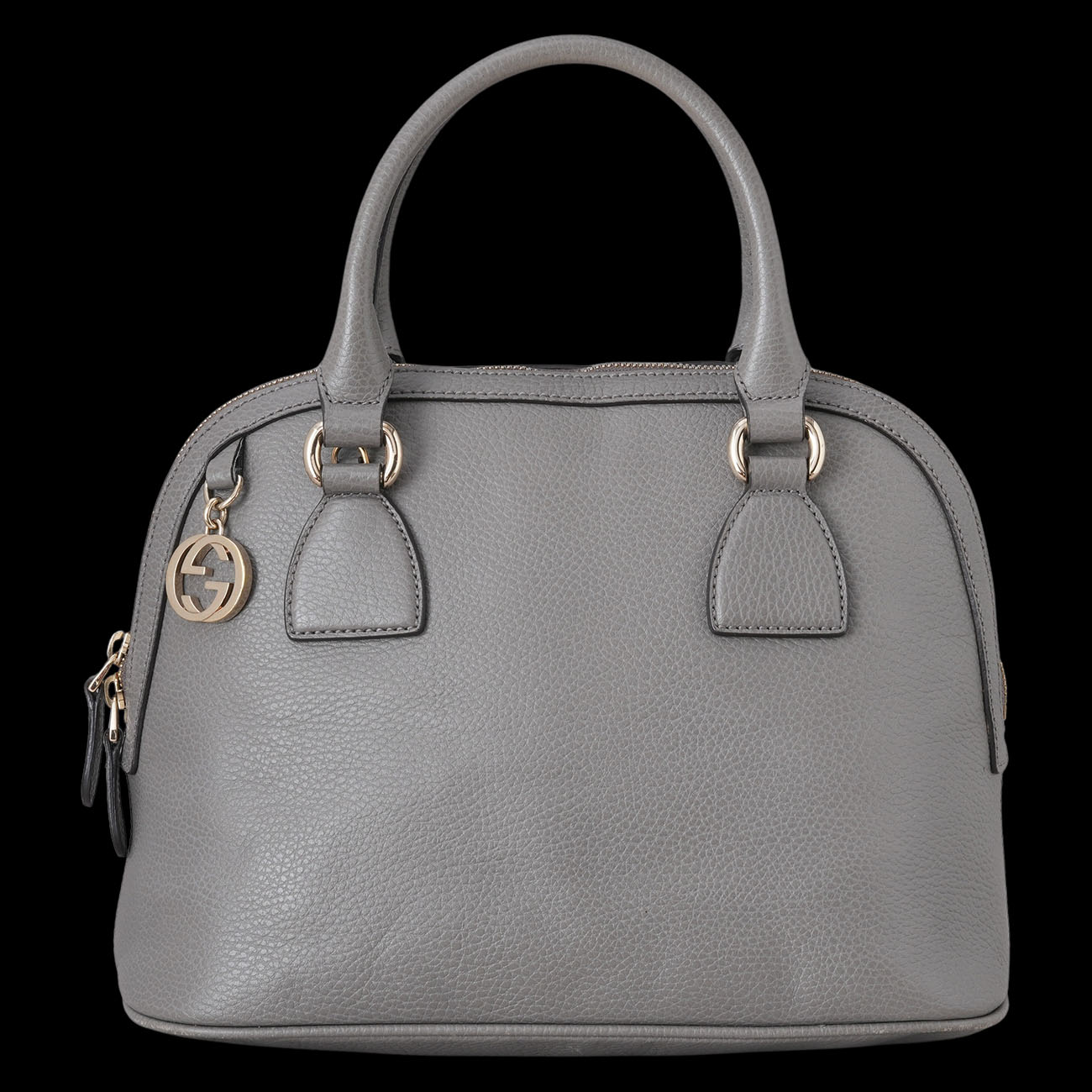 GUCCI(USED)구찌 449662 인터로킹 돔 토트백