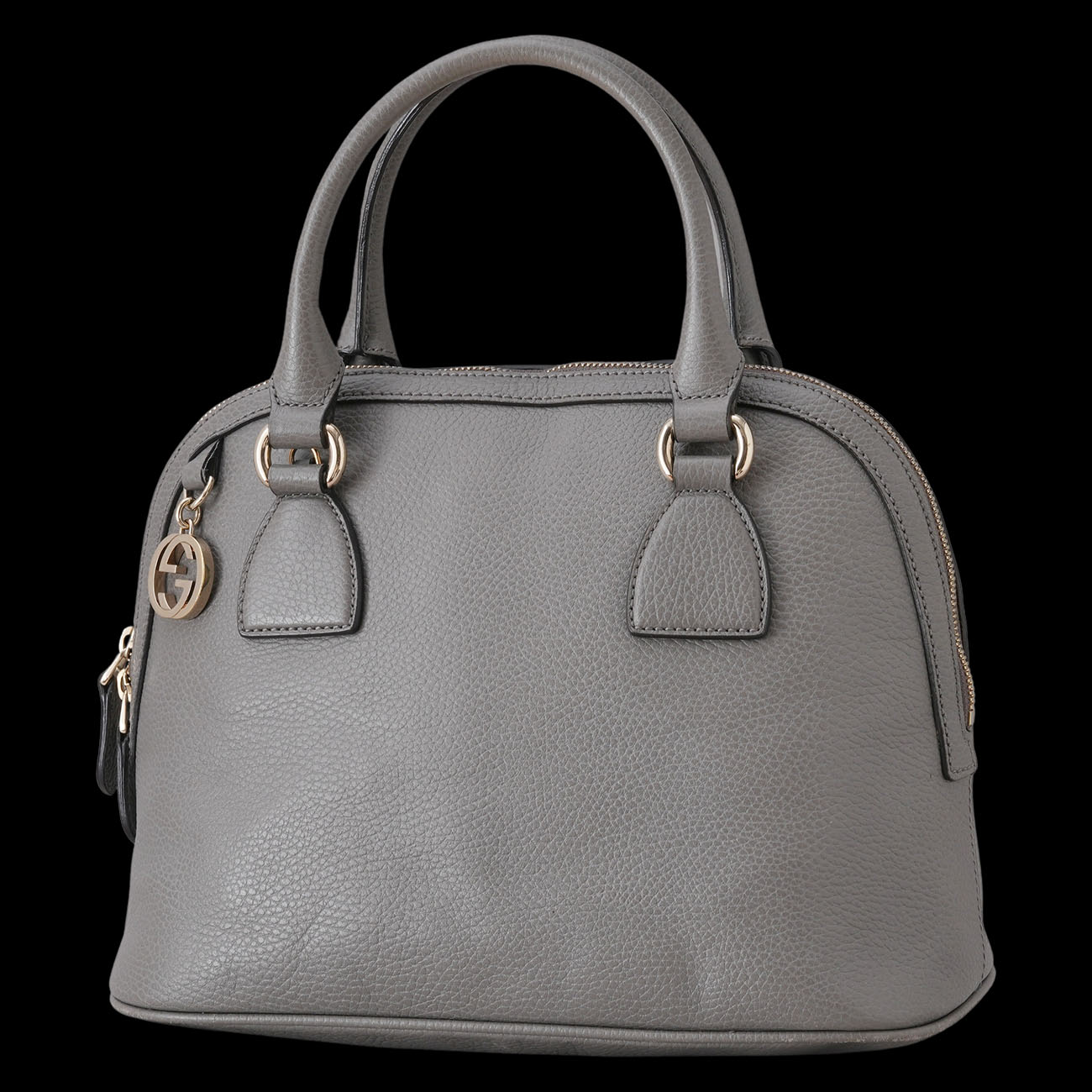 GUCCI(USED)구찌 449662 인터로킹 돔 토트백