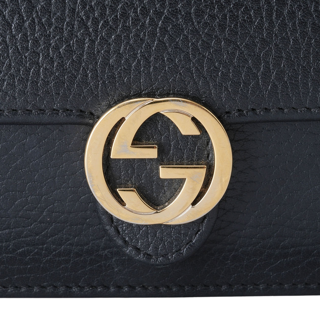 GUCCI(USED)구찌 615523 인터로킹 체인 크로스백