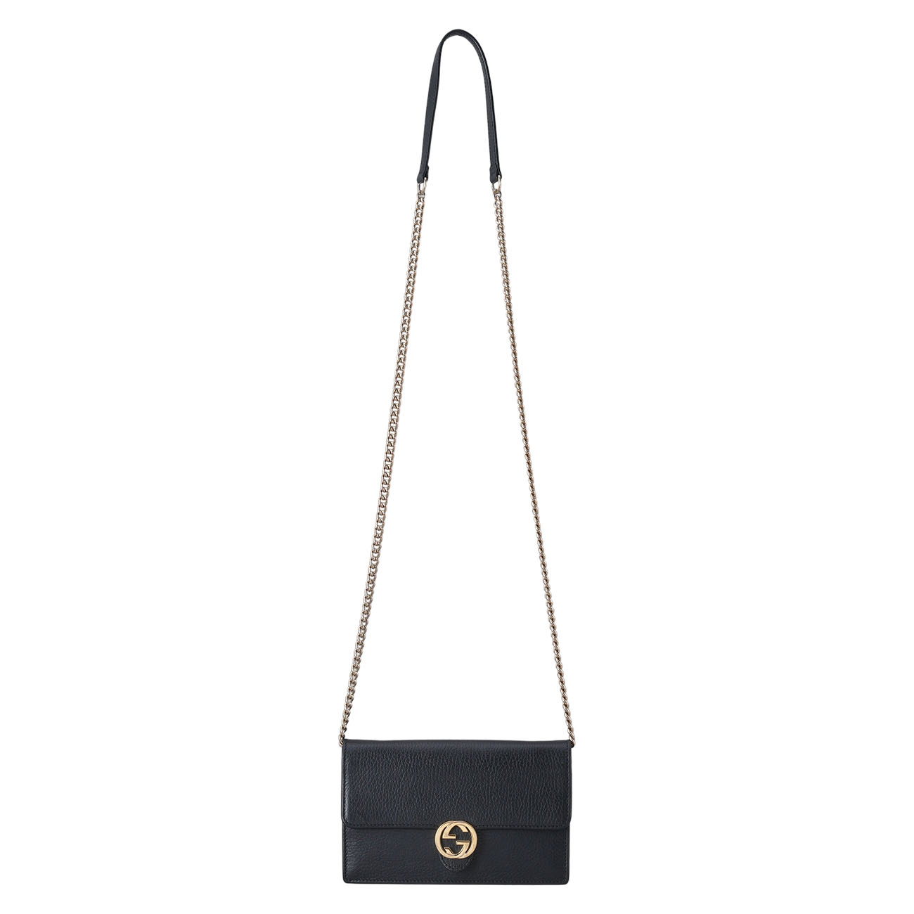 GUCCI(USED)구찌 615523 인터로킹 체인 크로스백