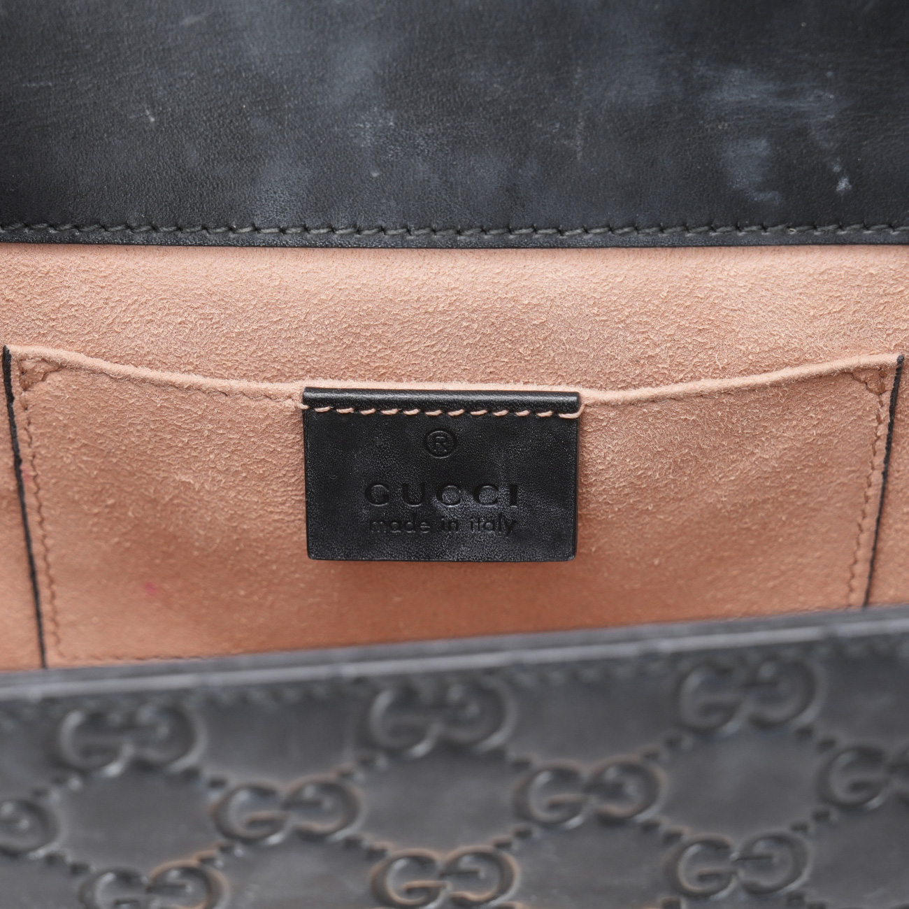 GUCCI(USED)구찌 409487 패들락 스몰 체인백