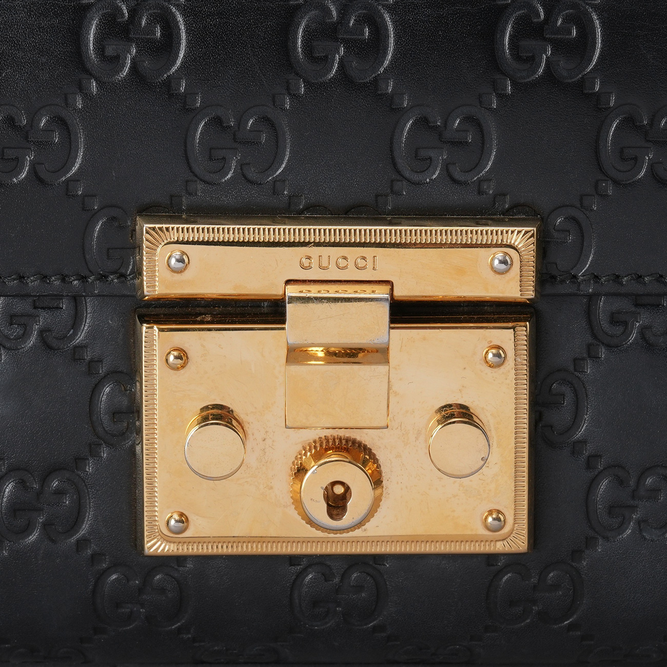 GUCCI(USED)구찌 409487 패들락 스몰 체인백