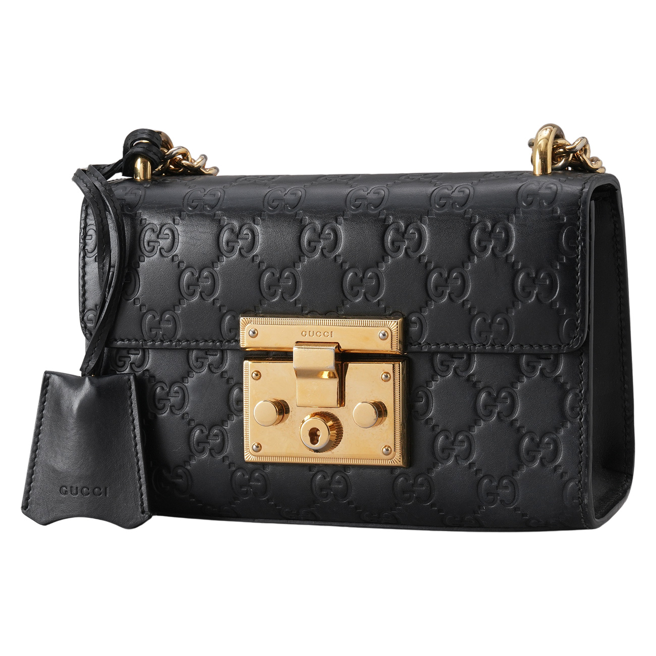 GUCCI(USED)구찌 409487 패들락 스몰 체인백