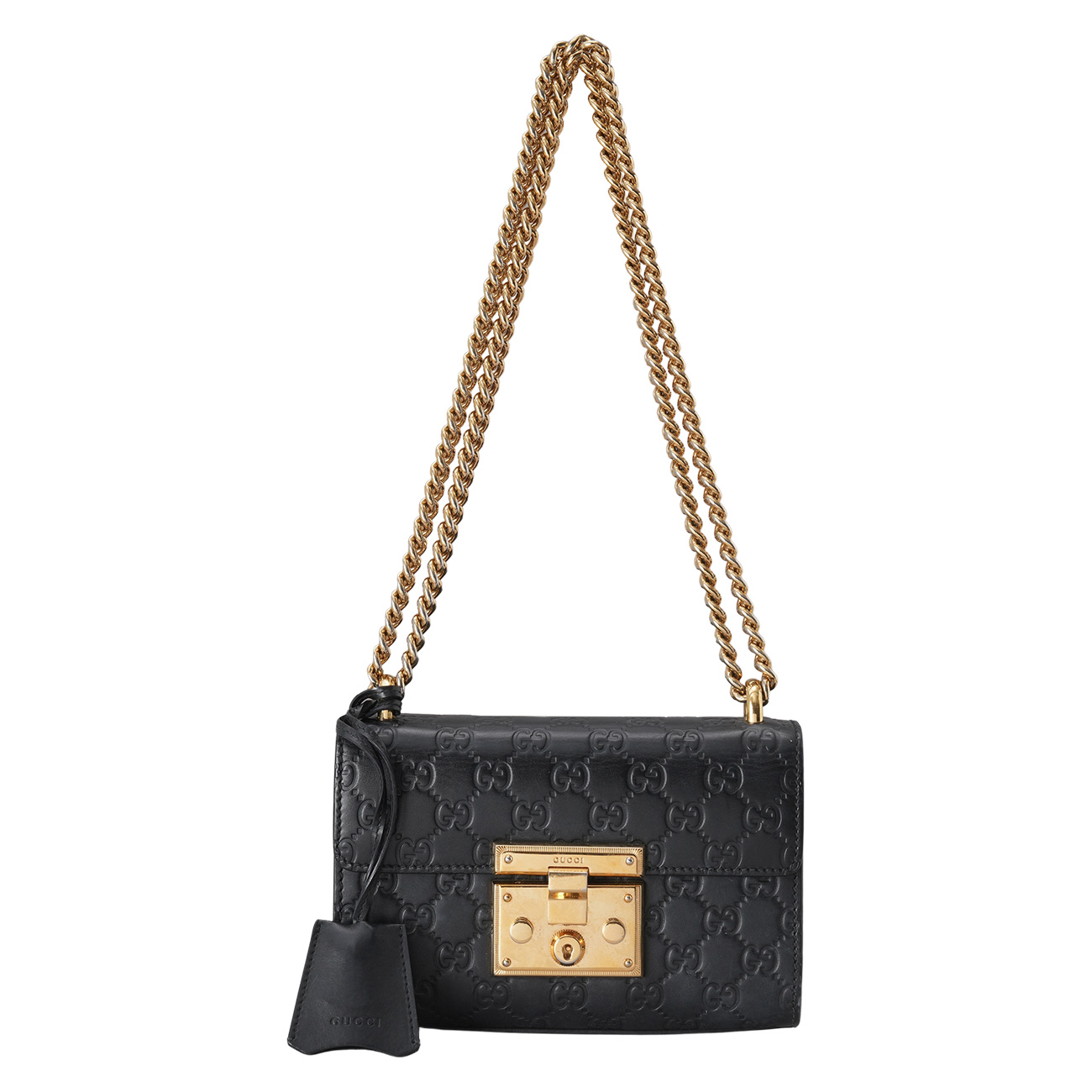 GUCCI(USED)구찌 409487 패들락 스몰 체인백