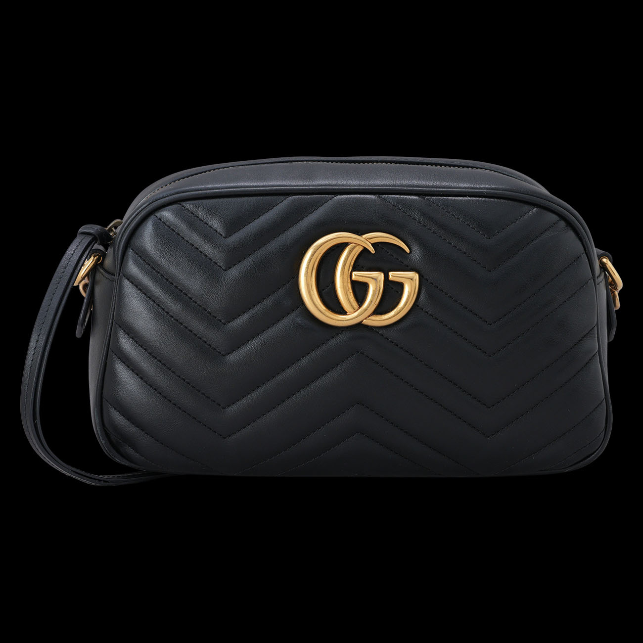 GUCCI(USED)구찌 447632 GG 마몽 마틀라세 카메라백