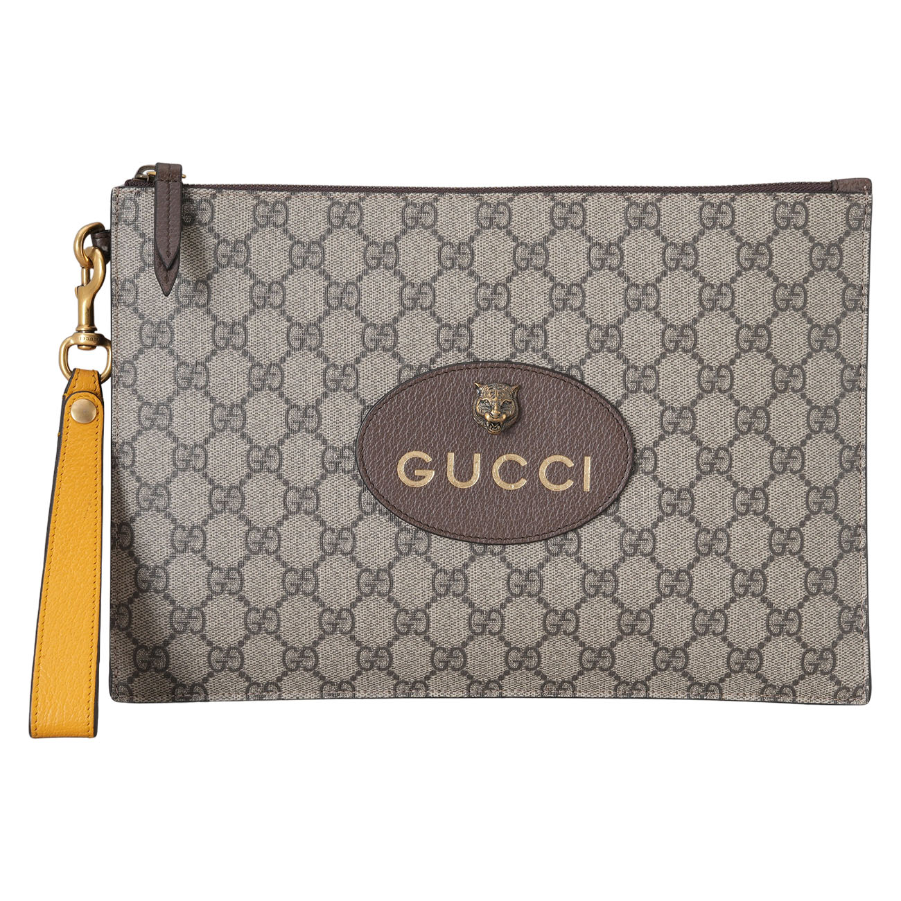 GUCCI(USED)구찌 473956 네오빈티지 GG수프림 클러치