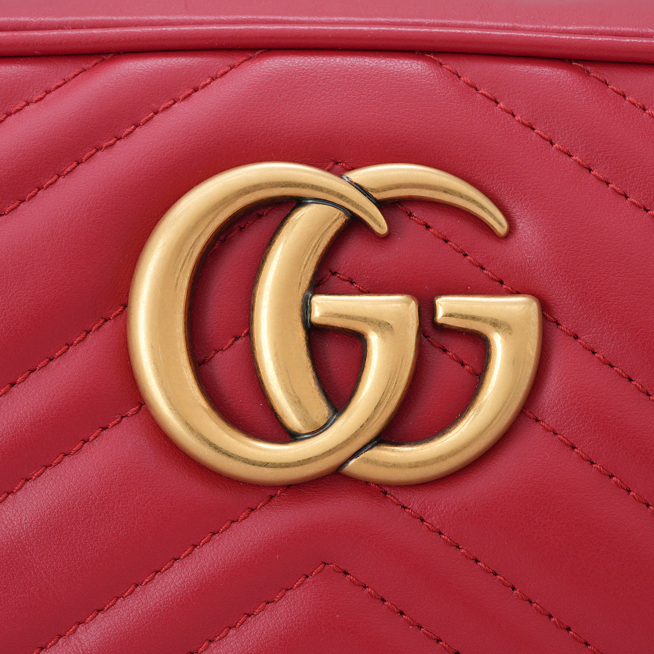 GUCCI(USED)구찌 447632 GG 마몽 마틀라세 카메라백