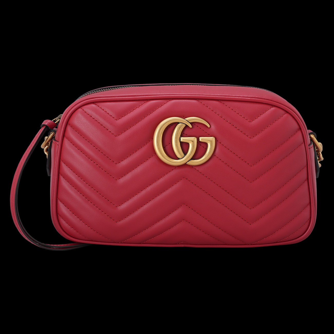 GUCCI(USED)구찌 447632 GG 마몽 마틀라세 카메라백