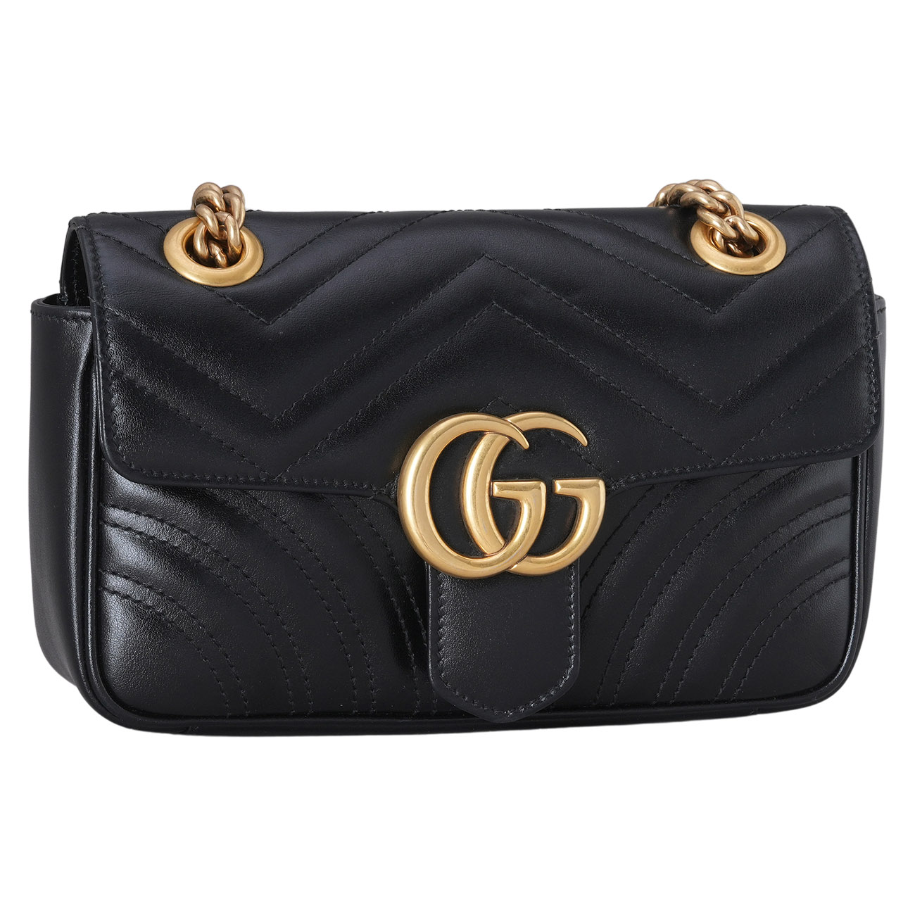 GUCCI(USED)구찌 446744 GG 마몽 마틀라세 체인백