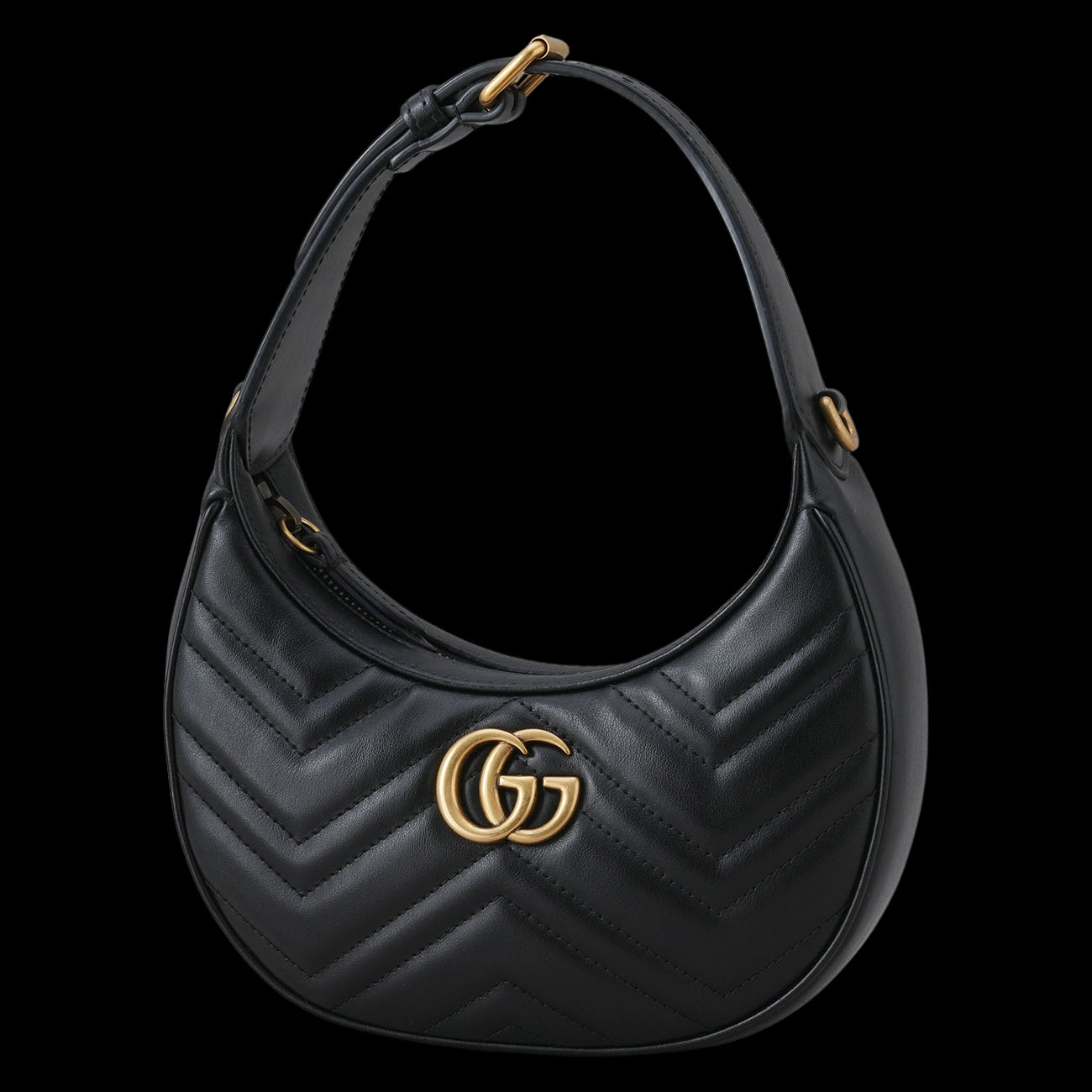 GUCCI(USED)구찌 699514 마몽 하프문 숄더백