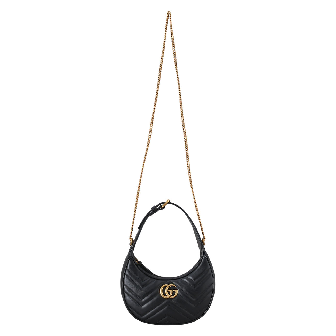 GUCCI(USED)구찌 699514 마몽 하프문 숄더백
