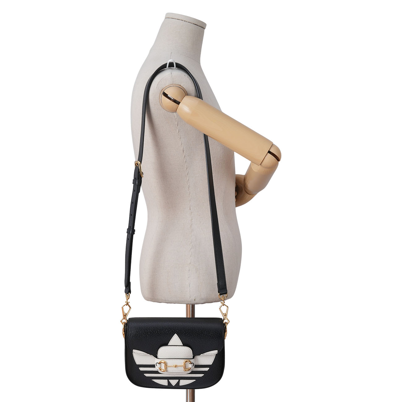 GUCCI(USED)구찌 658574 아디다스 홀스빗 1955 미니백