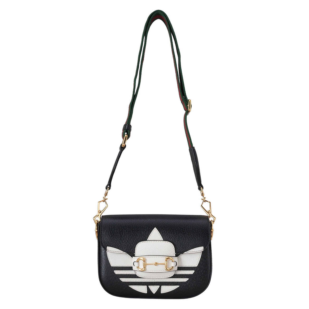 GUCCI(USED)구찌 658574 아디다스 홀스빗 1955 미니백
